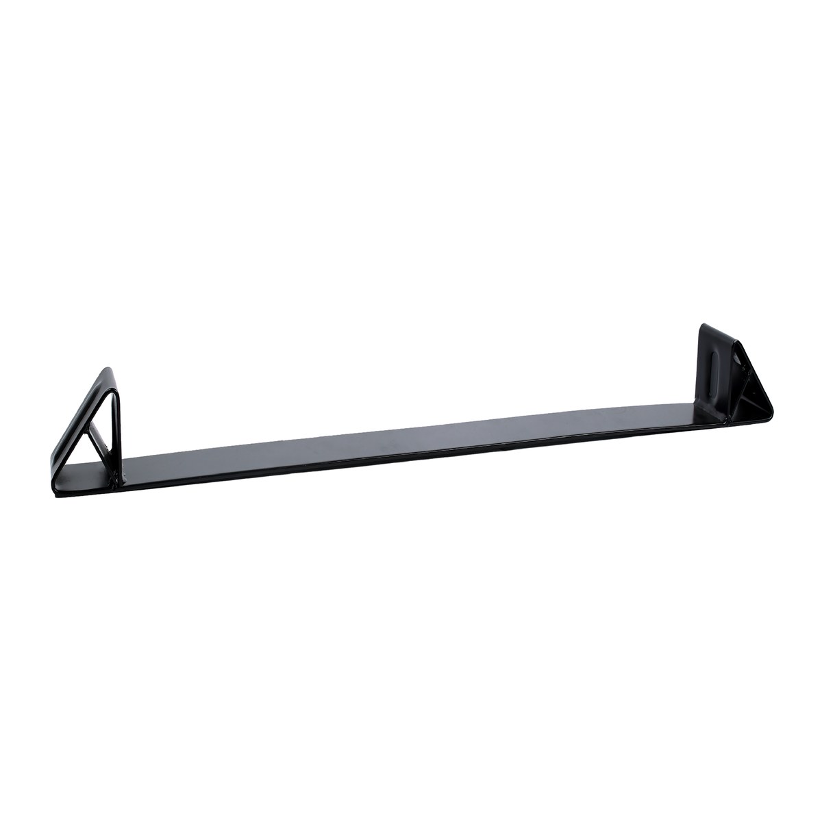Full profile view of heavy-duty coil bunk avec welded end brackets