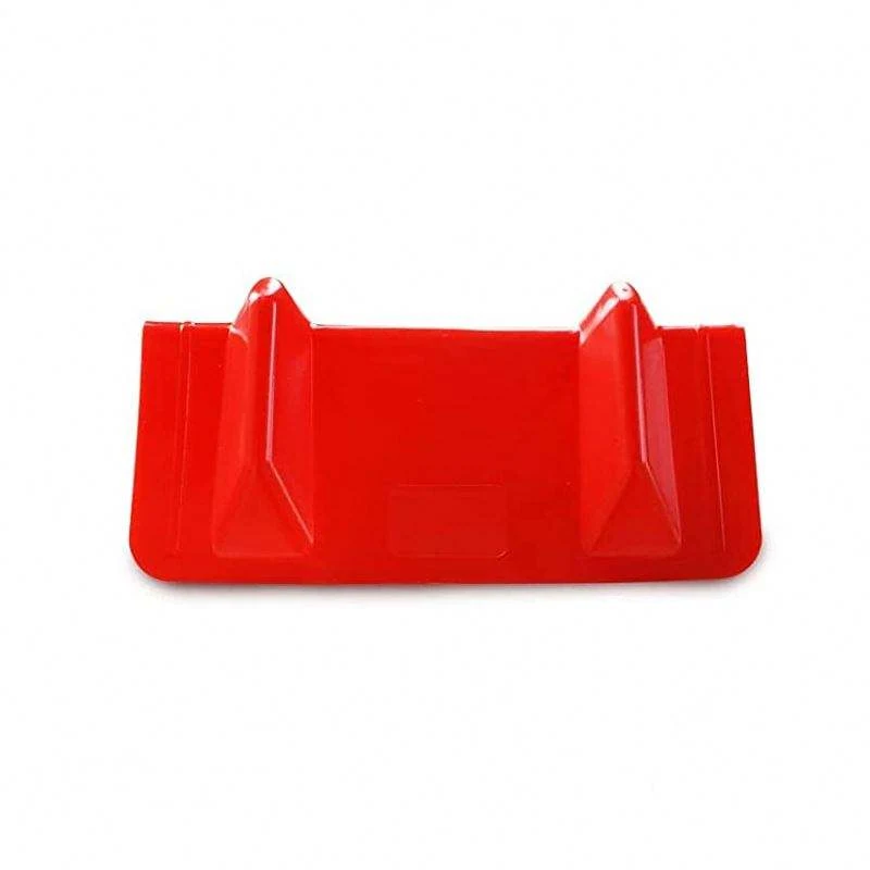 Red 6 inch plastic corner protector front channel view for edge-protection fit review
